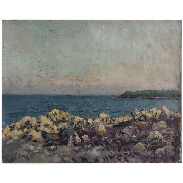 Landscape By Charles Bousquet French School
