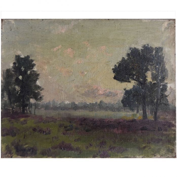 Landscape By Charles Bousquet French School