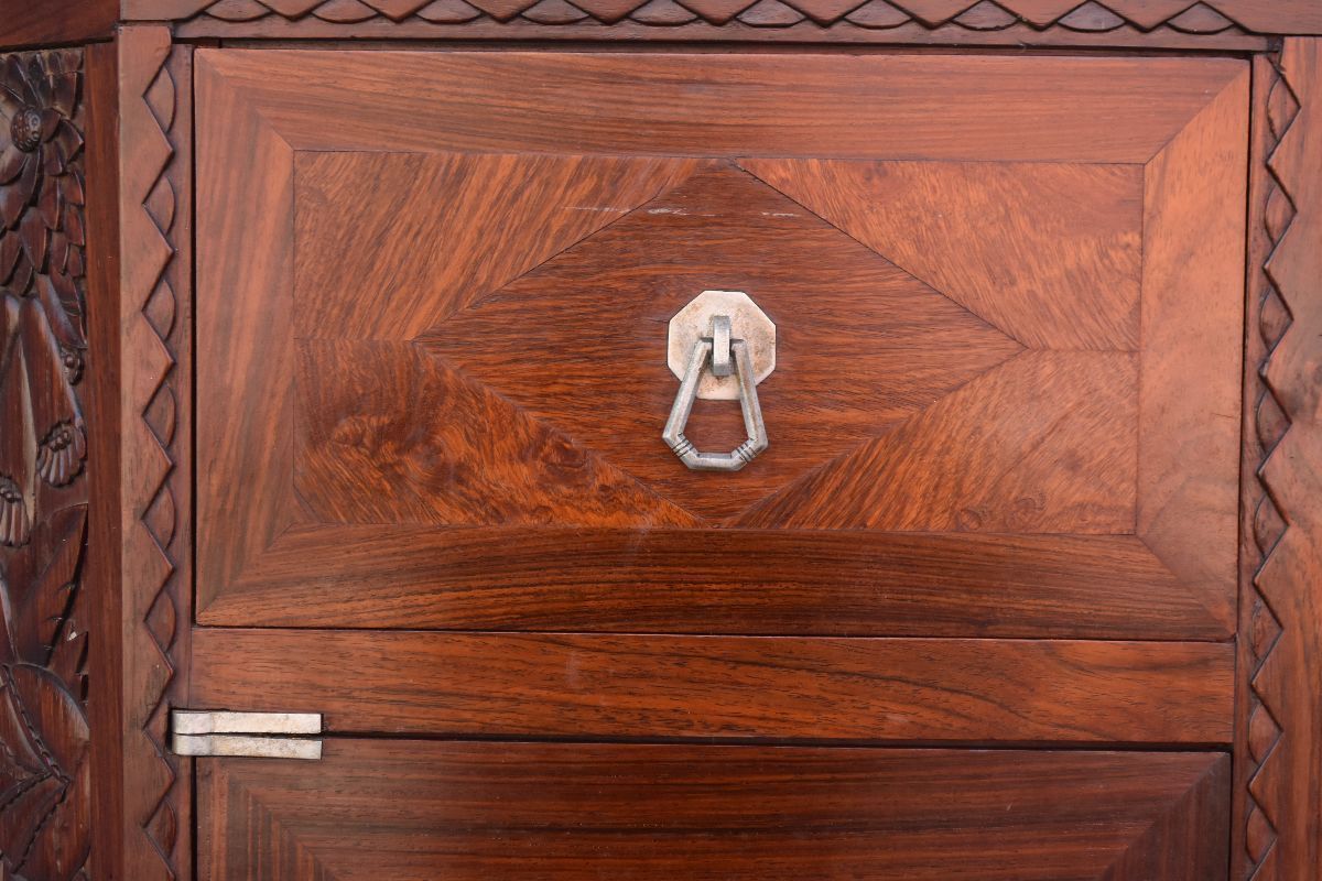 Sideboard Art Deco Door 1925 Rosewood In The Spirit Of Dominica photo 3803.0