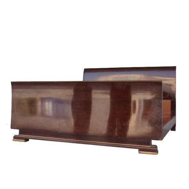 1930 Art Deco Bed Maxime Old Rosewood
