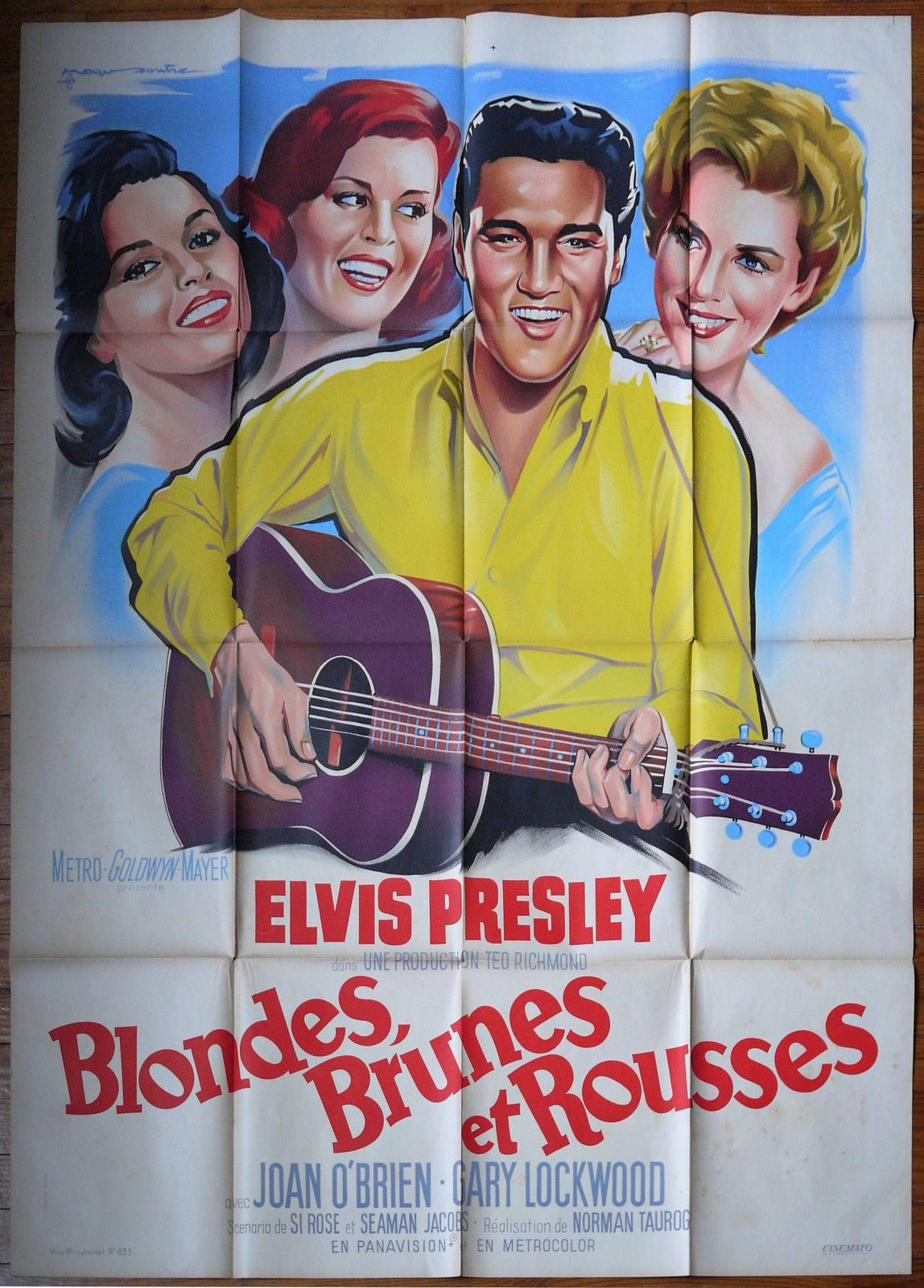 Movie Poster "It's Happened At The World's Fair" Presley