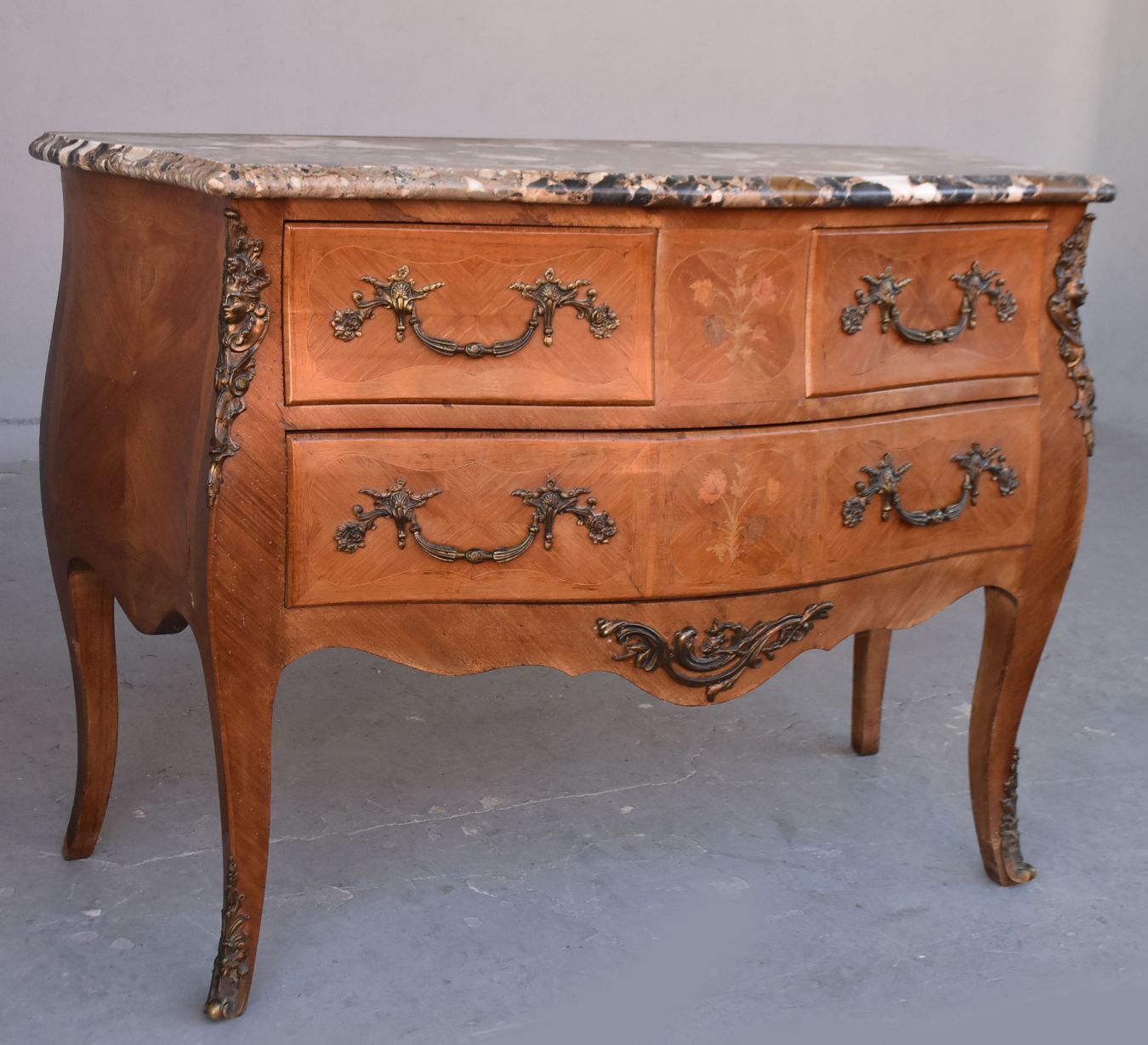 Louis XV Jumping Chest Of Drawers Rosewood photo furniture