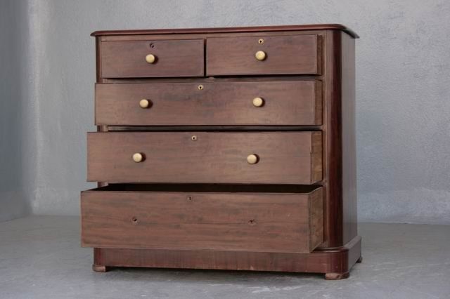 Navy Chest Of Drawers 1900 Mahogany photo buy
