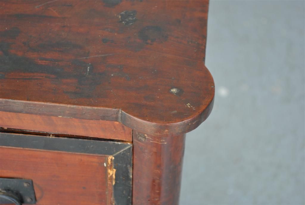 Louis XVI Period Chest Of Drawers In Walnut photo vintage