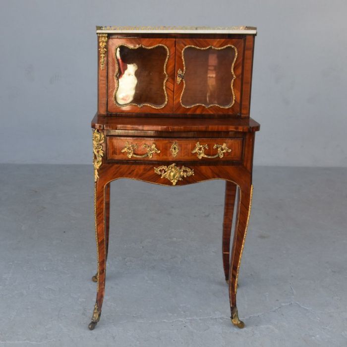 Lady Secretary Desk Said Bonheur Du Jour Napoleon III Inlaid photo furniture