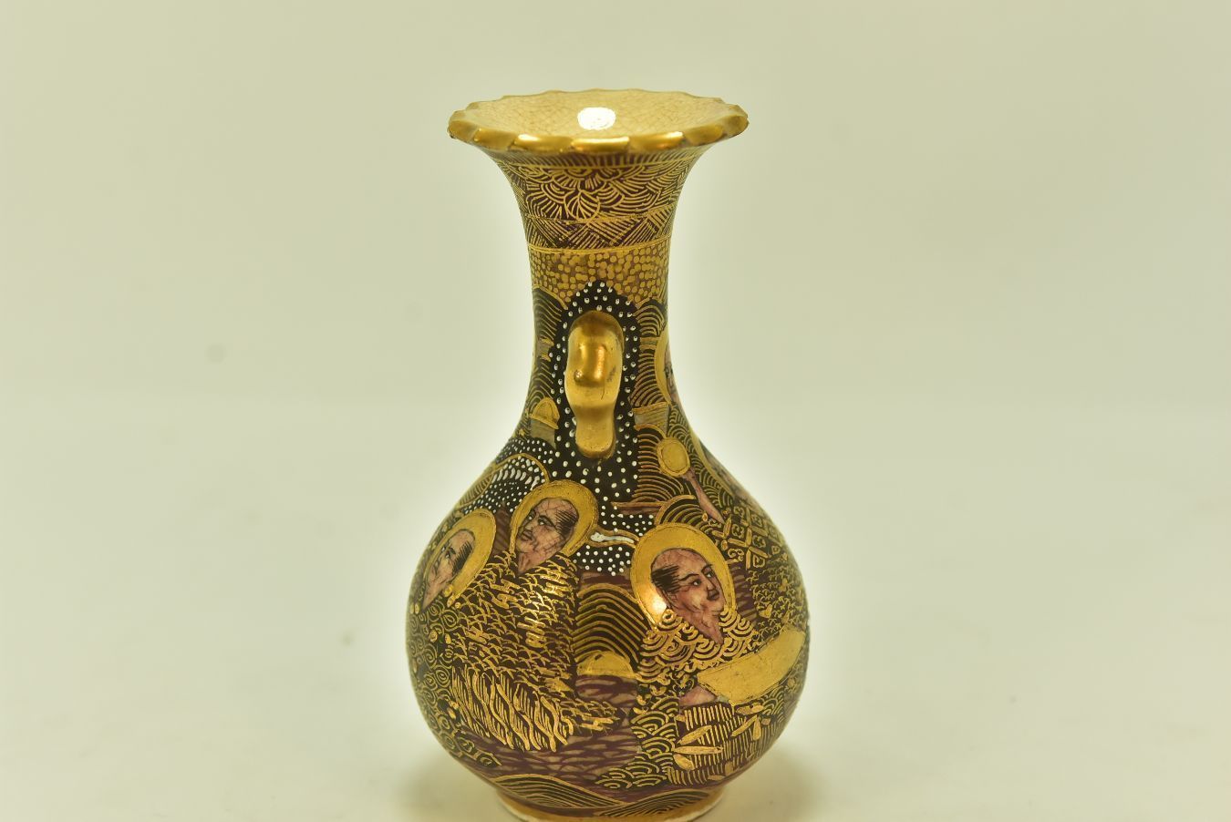Japanese Satsuma Vase, 19th Century photo furniture