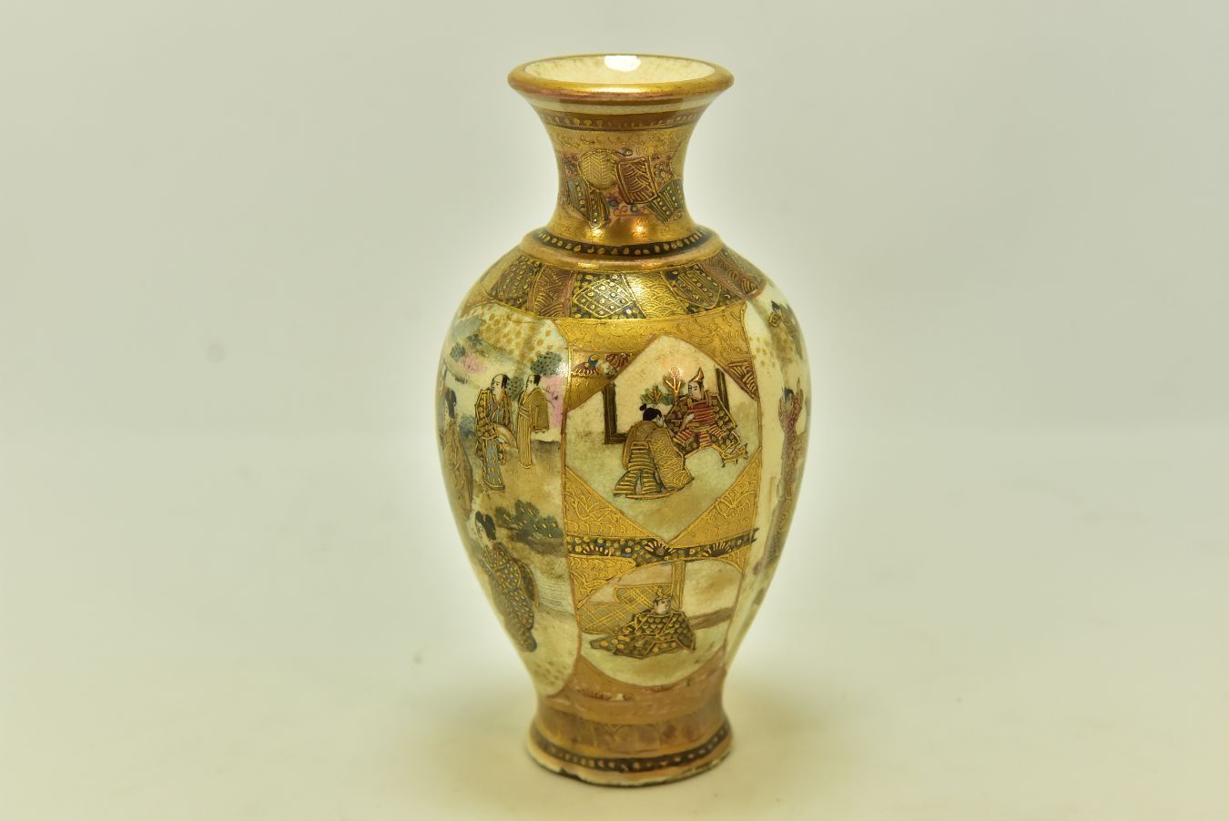 Japanese Satsuma Vase, 19th Century photo furniture