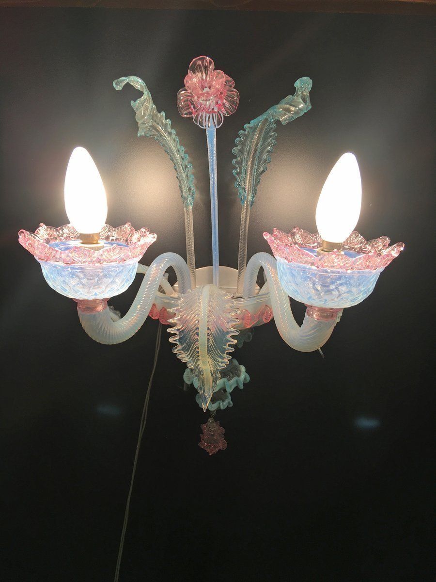 Vintage Wall Light By Cesare Toso