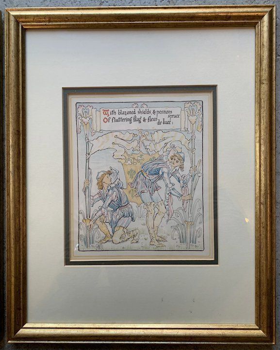 Vintage Book Illustrations Queen Of Summer photo Art