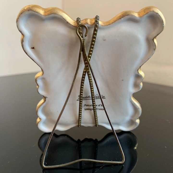 77.0 Antique French Limoges Porcelain Picture photo