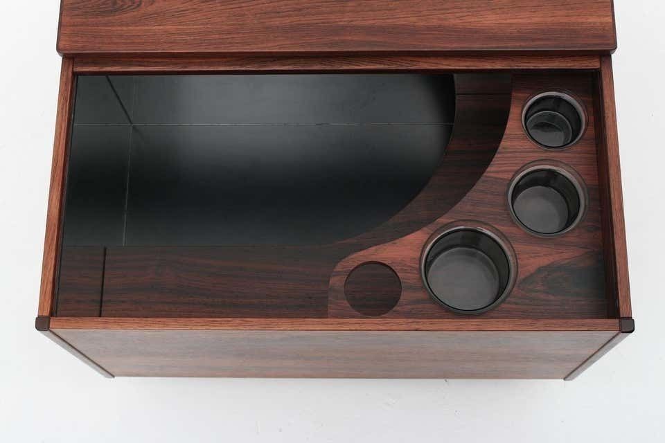 Swedish Midcentury Bar In Rosewood "Party Corner" By Wards Ateljéer Ab, 1968 photo 1754.0