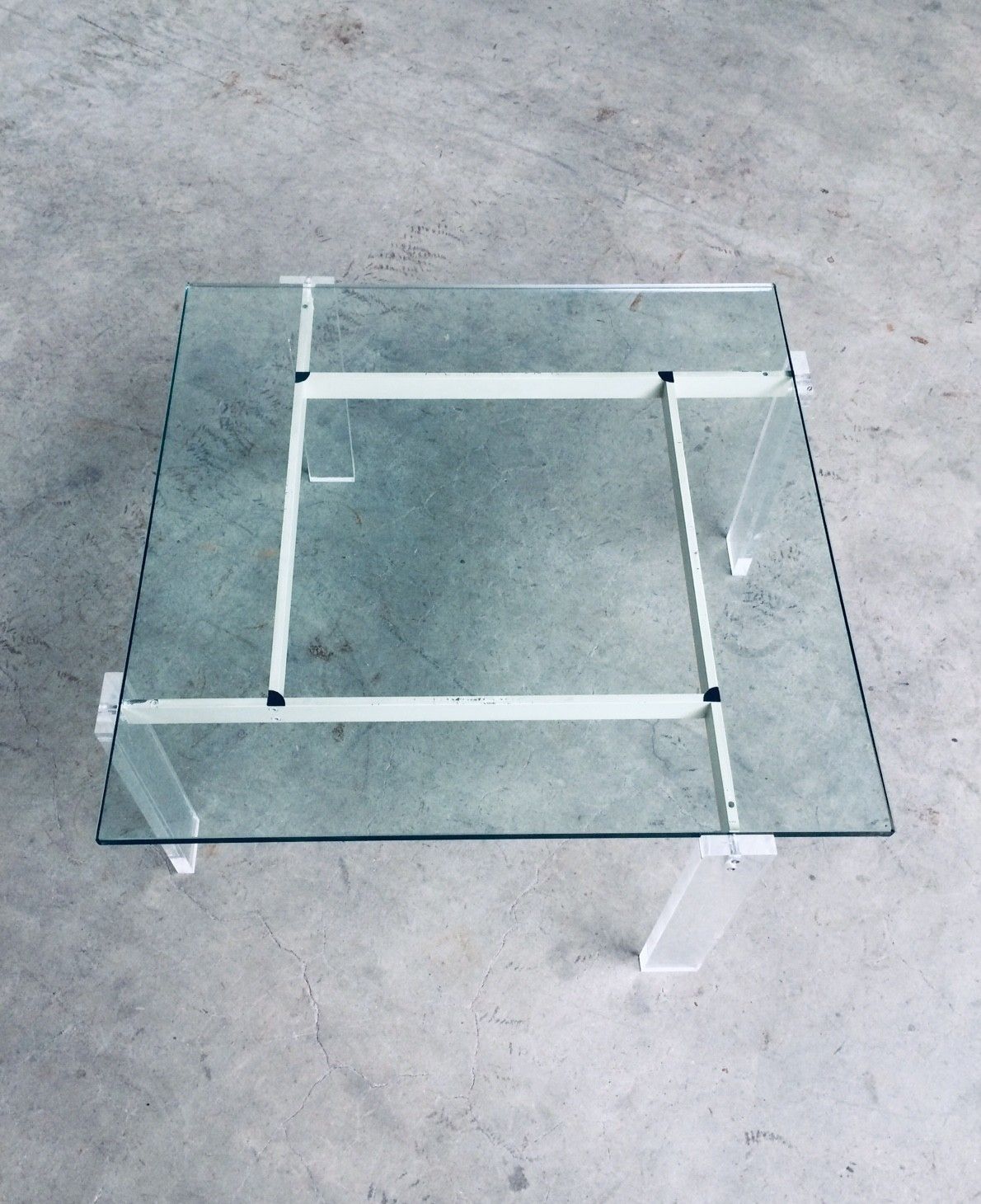 Architecturale Deense Design Vierkante Salontafel, Jaren 1960 photo 1227.6