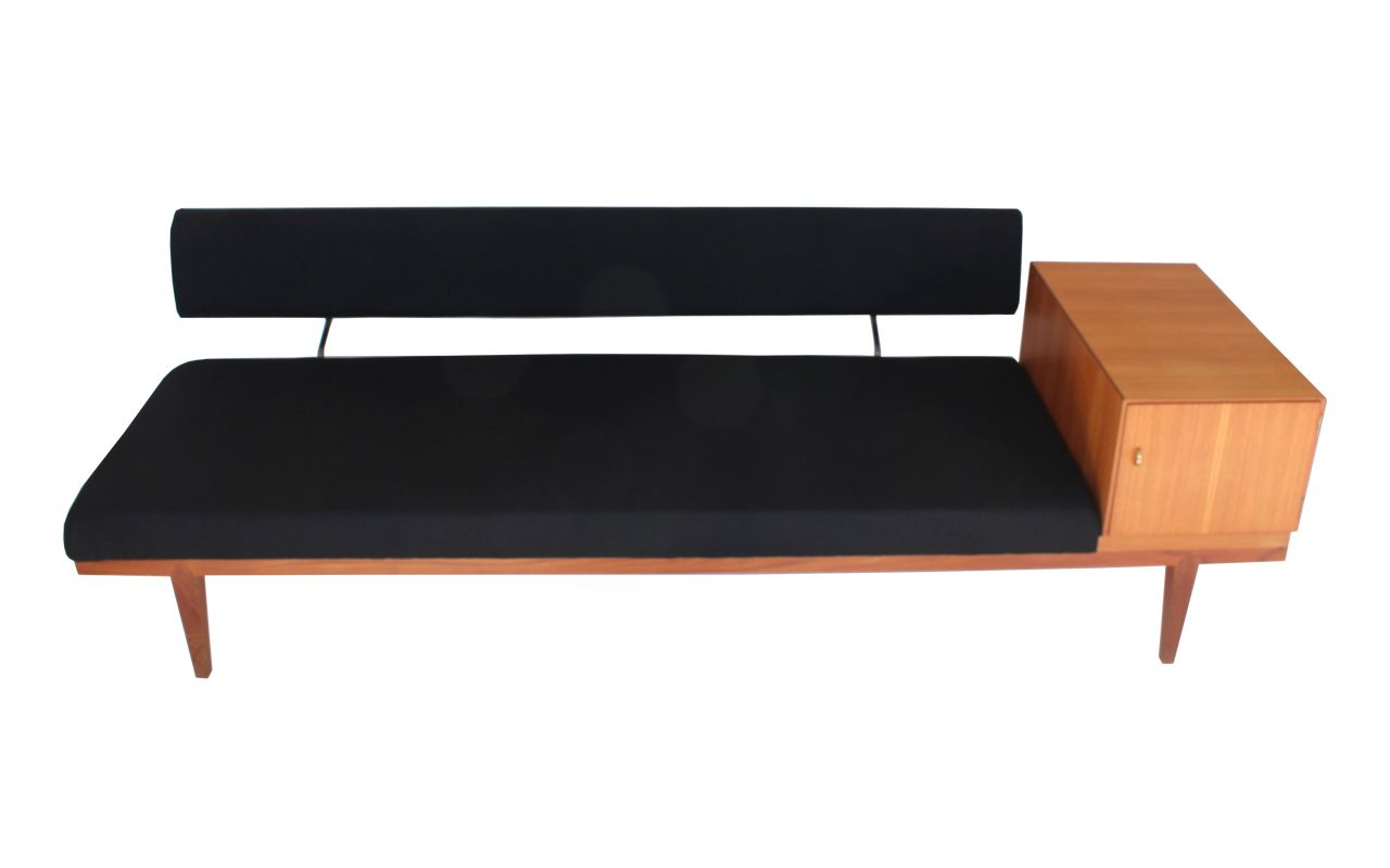 Severin Hansen 1950s Teak Daybed For Haslev photo 3450.0