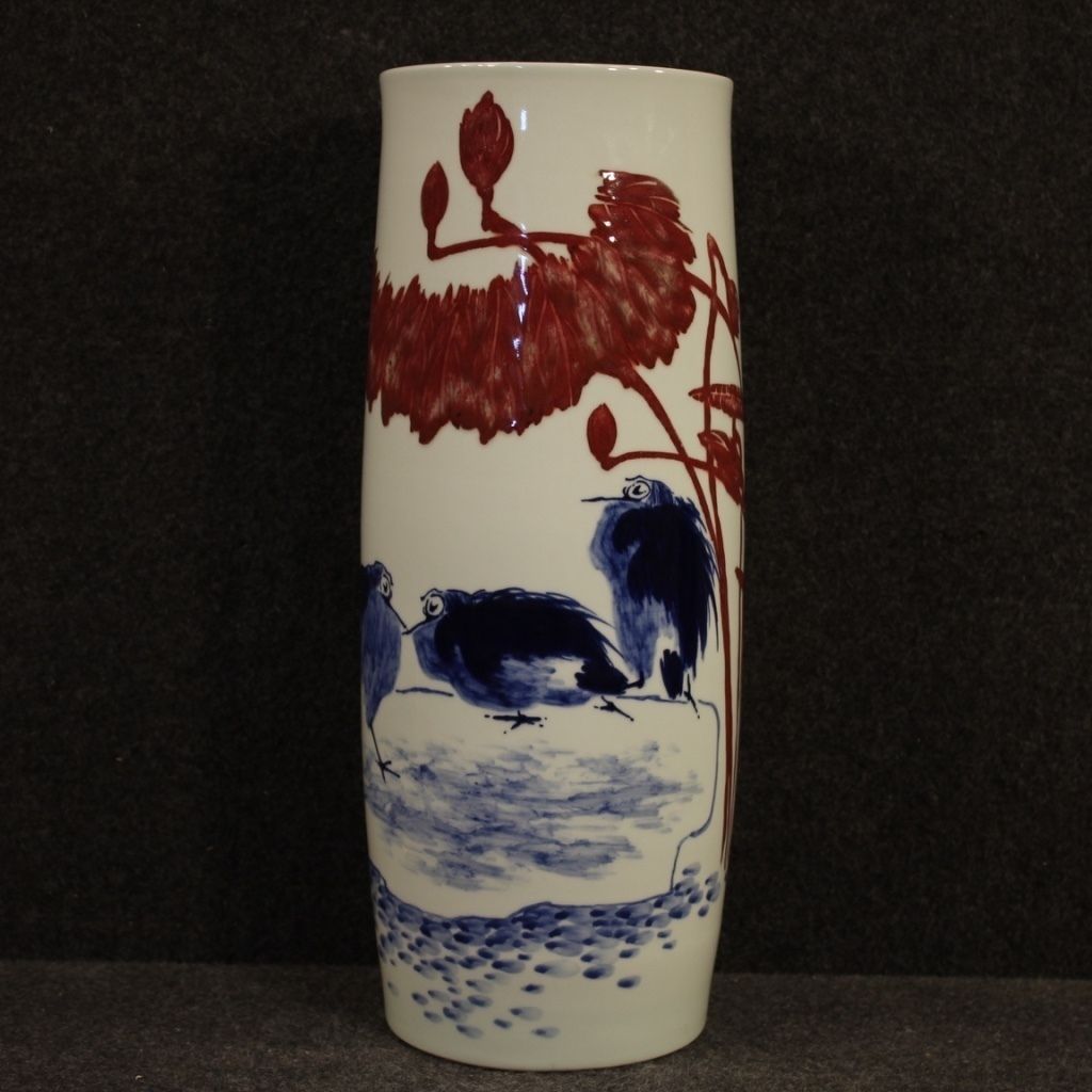 Chinese Ceramic Vase With Landscape photo Home Decor