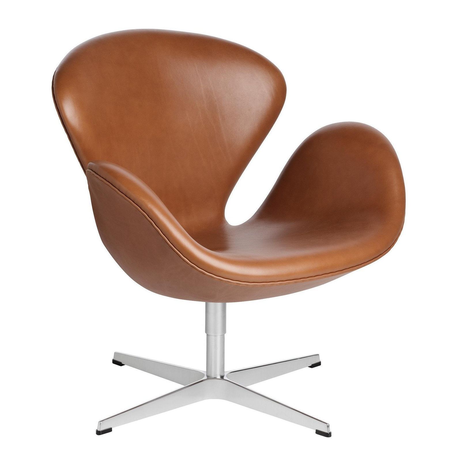 Republic Of Fritz Hansen Swan Chairs In Leather (Sef Of 4) photo furniture