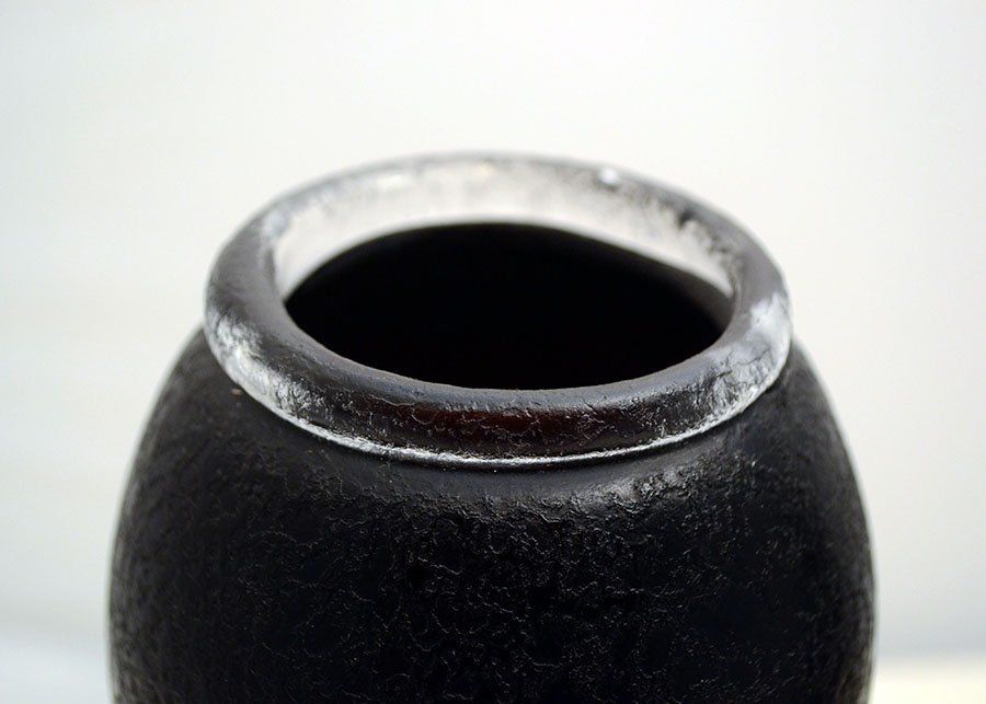 Mid Century Dark Amethyst Glass Vases By Flavio Poli For Seguso, Set Of 2 photo vinterior