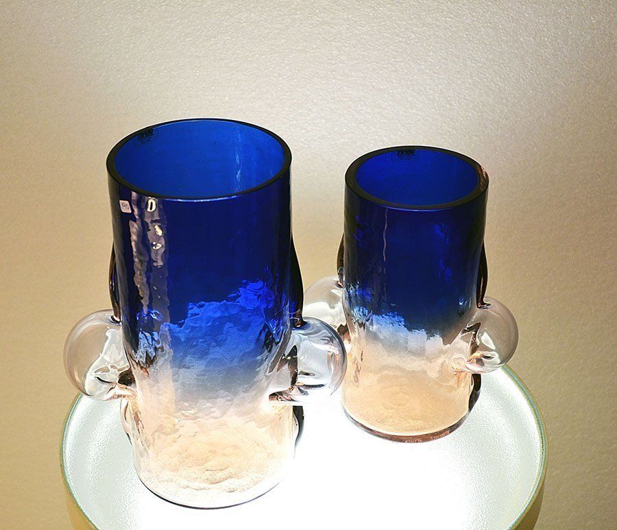 Bolle Vases By Toni Zuccheri For Ve Art, 1970s, Set Of 3 photo for sale