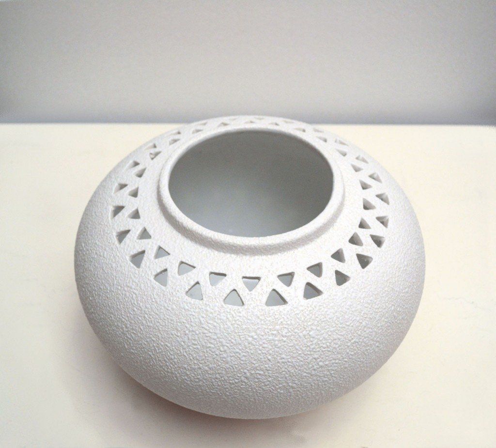 Mat Ceramic Vase By Renato Rigon For Ceramiche Rigon, 1970s photo furniture