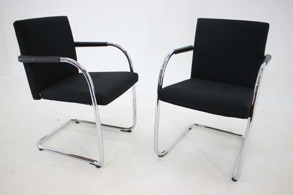 Set Of Four Armchairs Design Antonio Citterio & Glen Oliver Löw, Vitra, 1990s photo buy