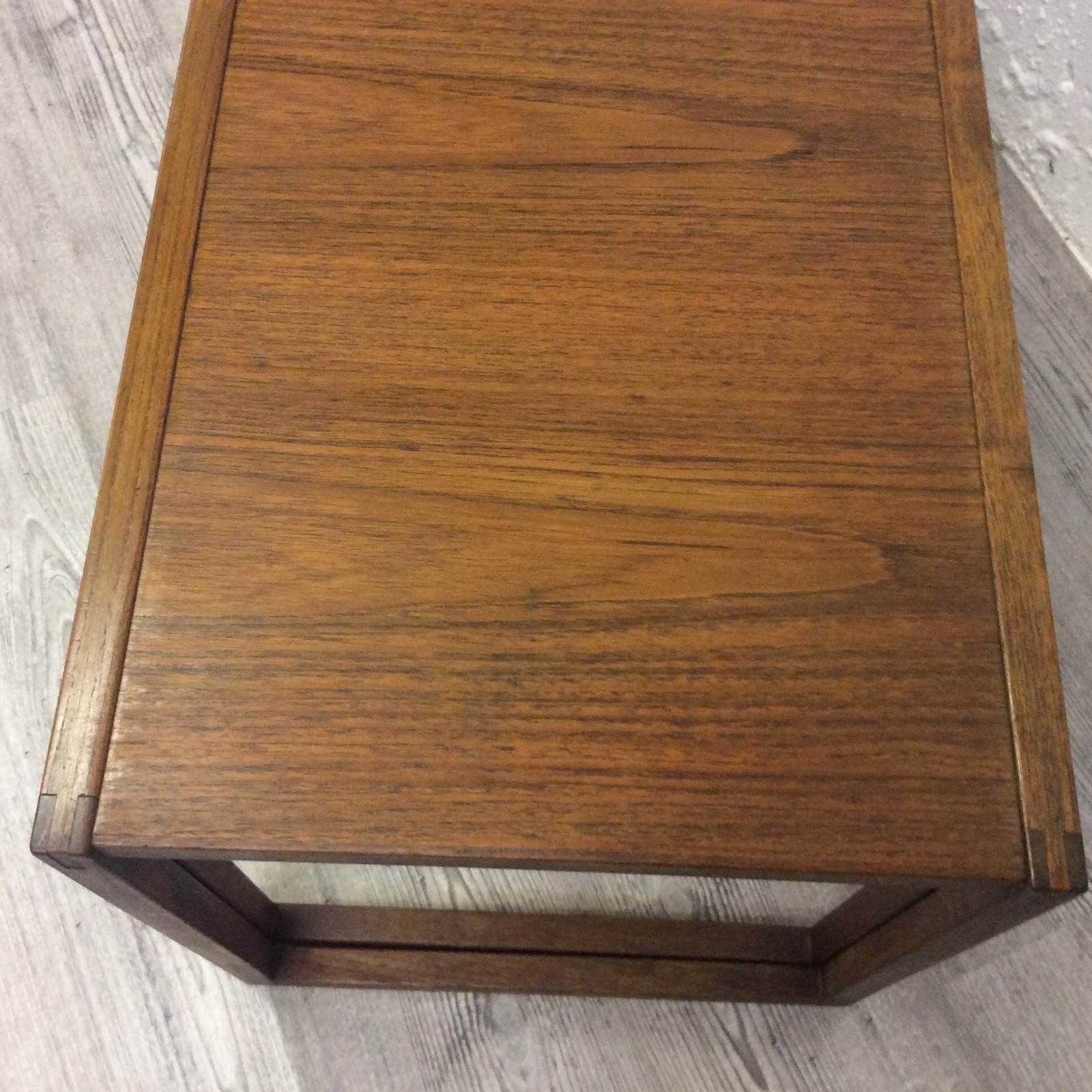 Vintage Danish Teak Nest Of Tables By Kia Kristiansen Model 134 photo buy