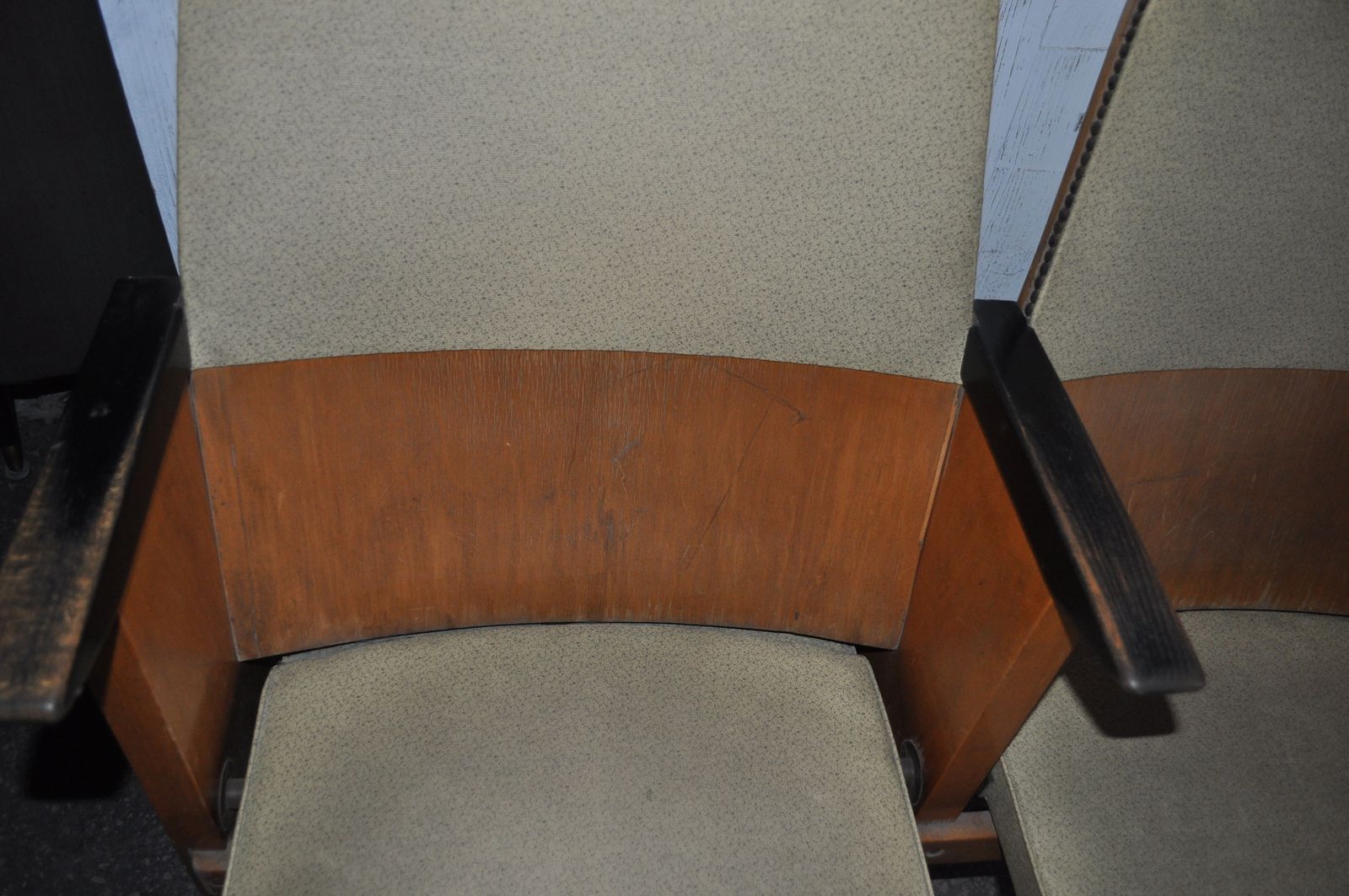 Mid Century Hungarian Cinema Seat, Circa 1950s photo furniture