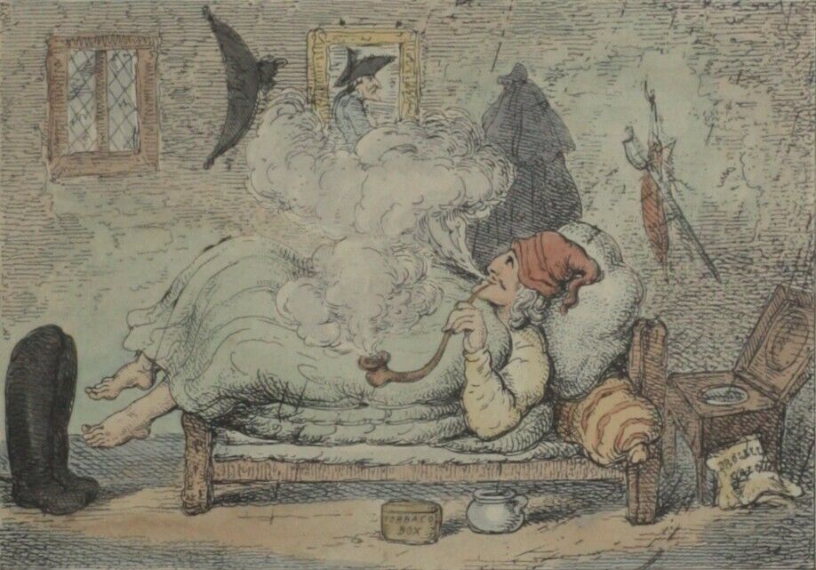 Engravings By Gillray And Rowlandson: "German Luxury", "Miseries Of The Country photo Art