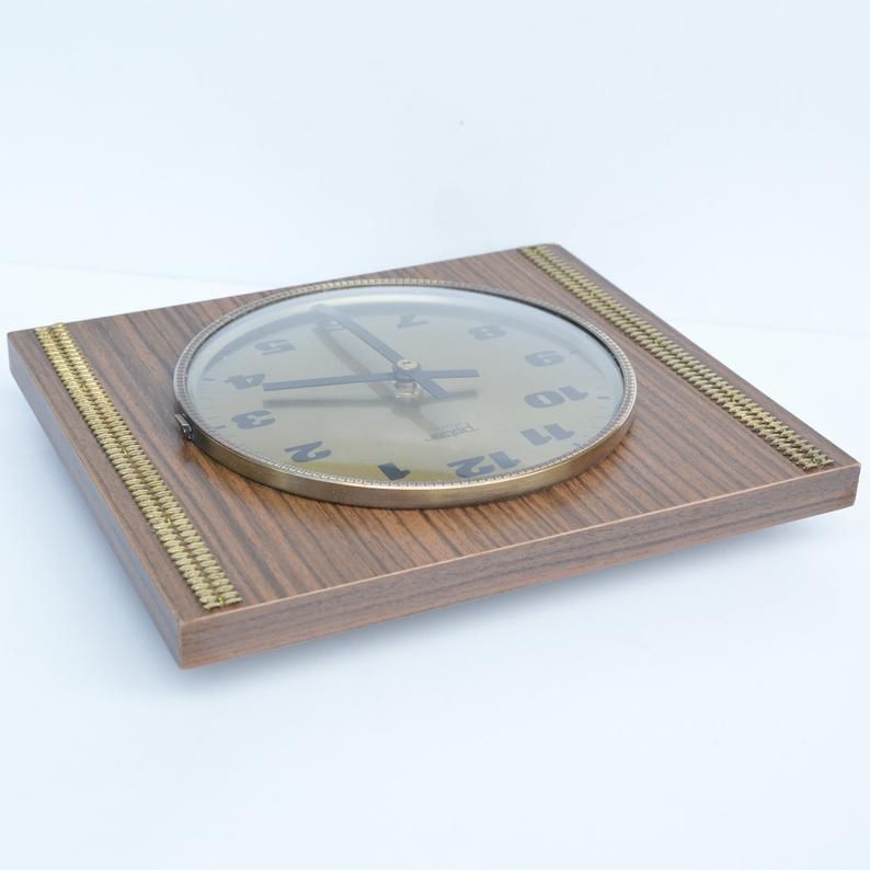 photo furniture Peter Electric Wall Clock In The Style Of Brusel, Germany 70s