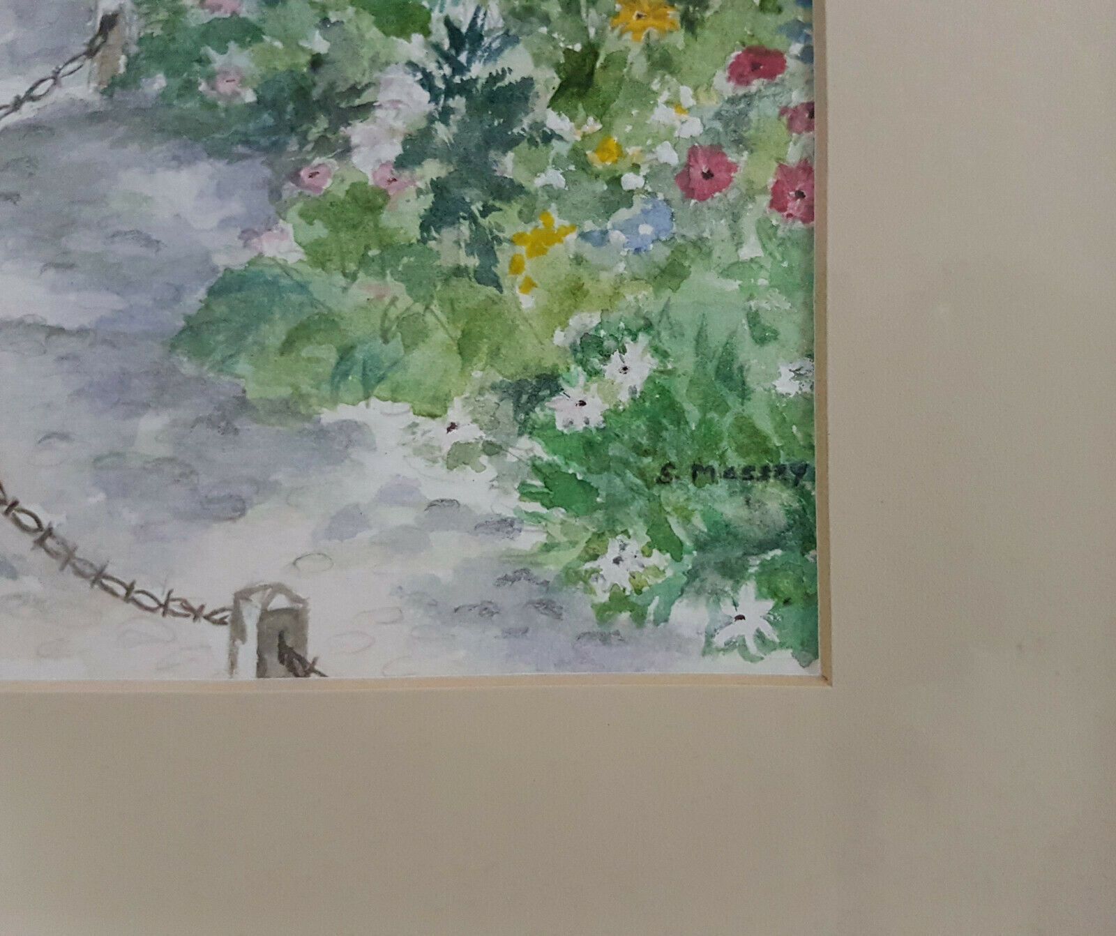 Watercolour And Pencil By Susan Massey. Titled, "St Mary's House, Rye" photo for sale