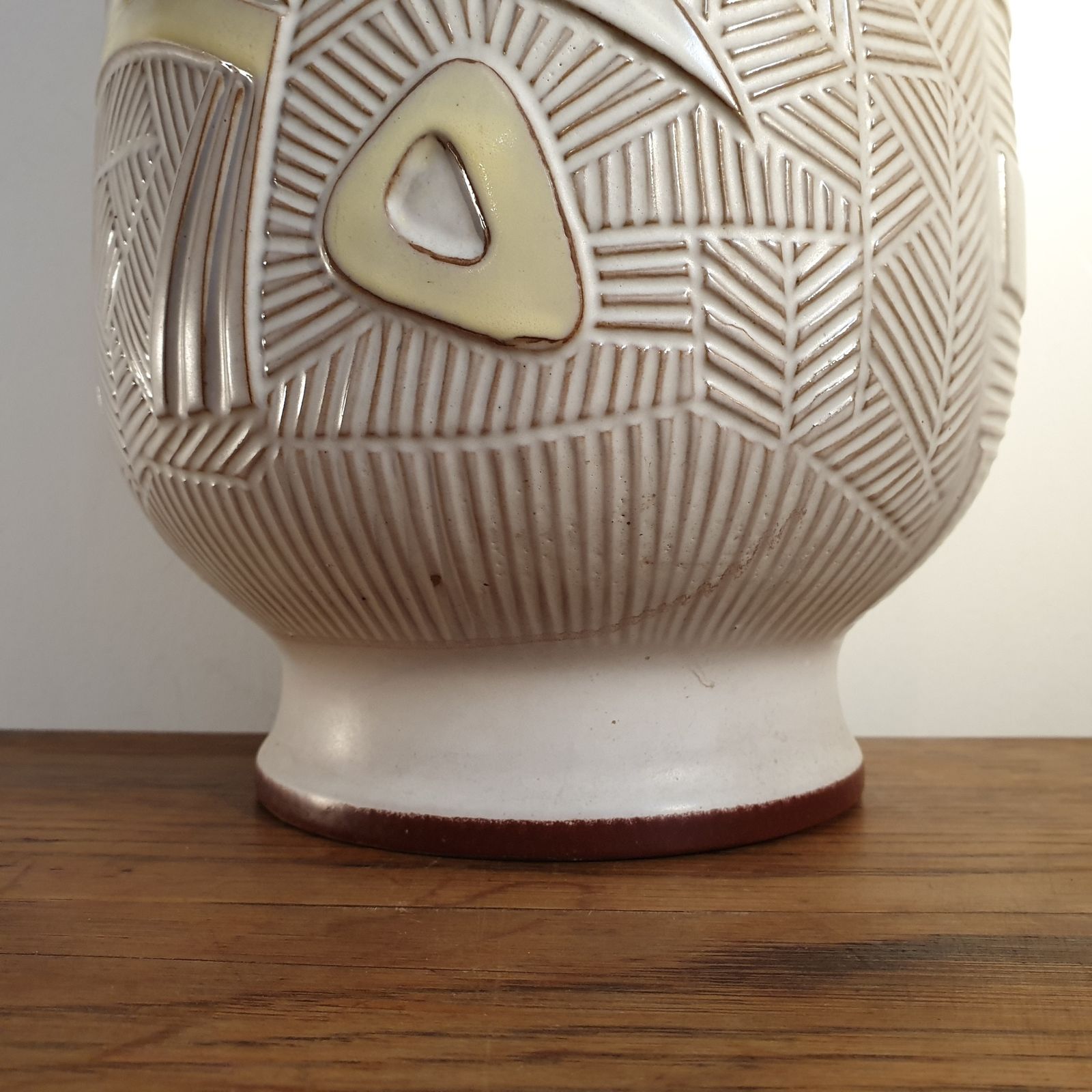 Vintage Attika Floor Vase By Carstens 1950 S photo vinterior