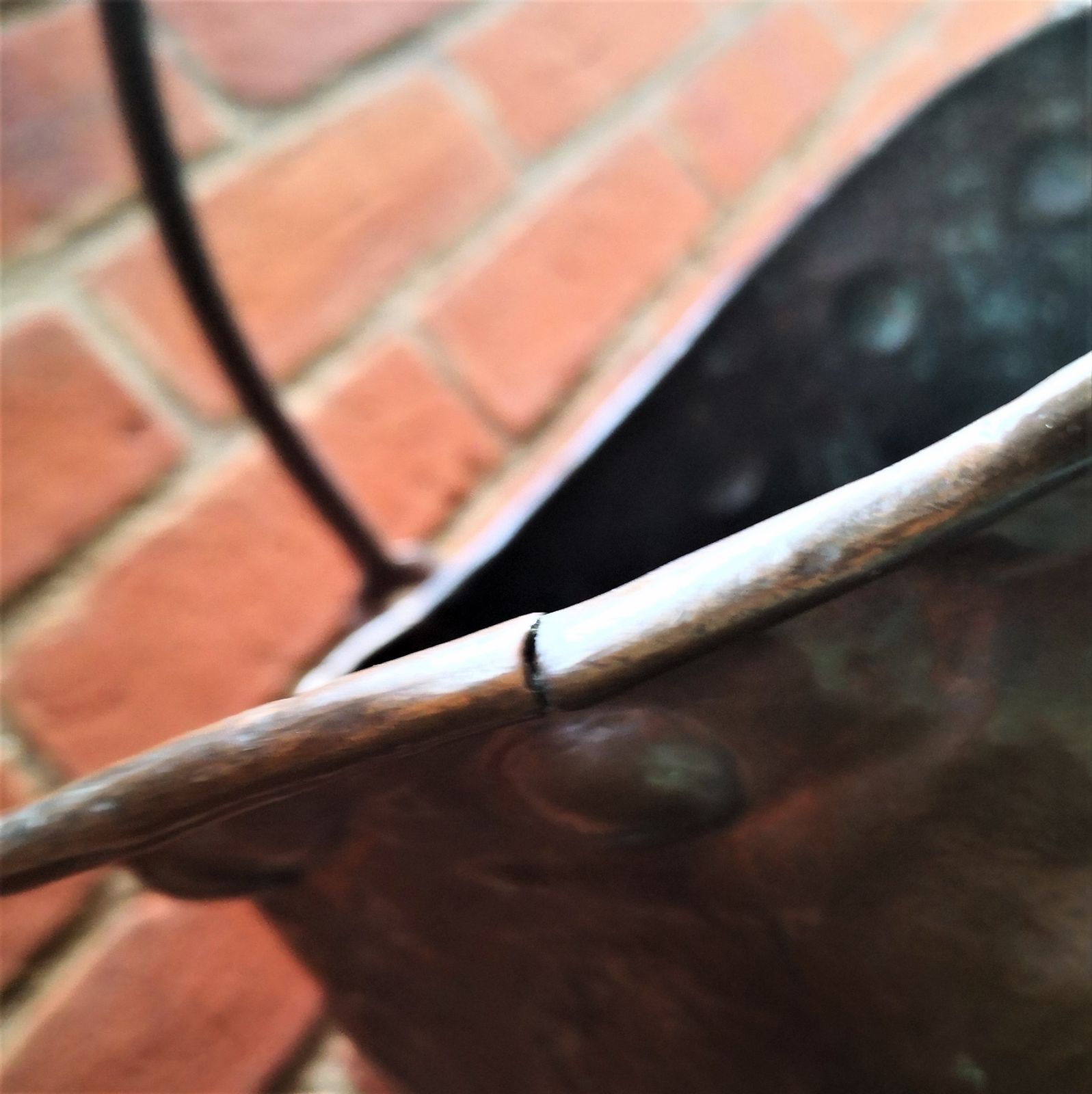 395.0 Superb Antique Arts And Crafts Art Nouveau Beaten Copper Coal Bucket photo