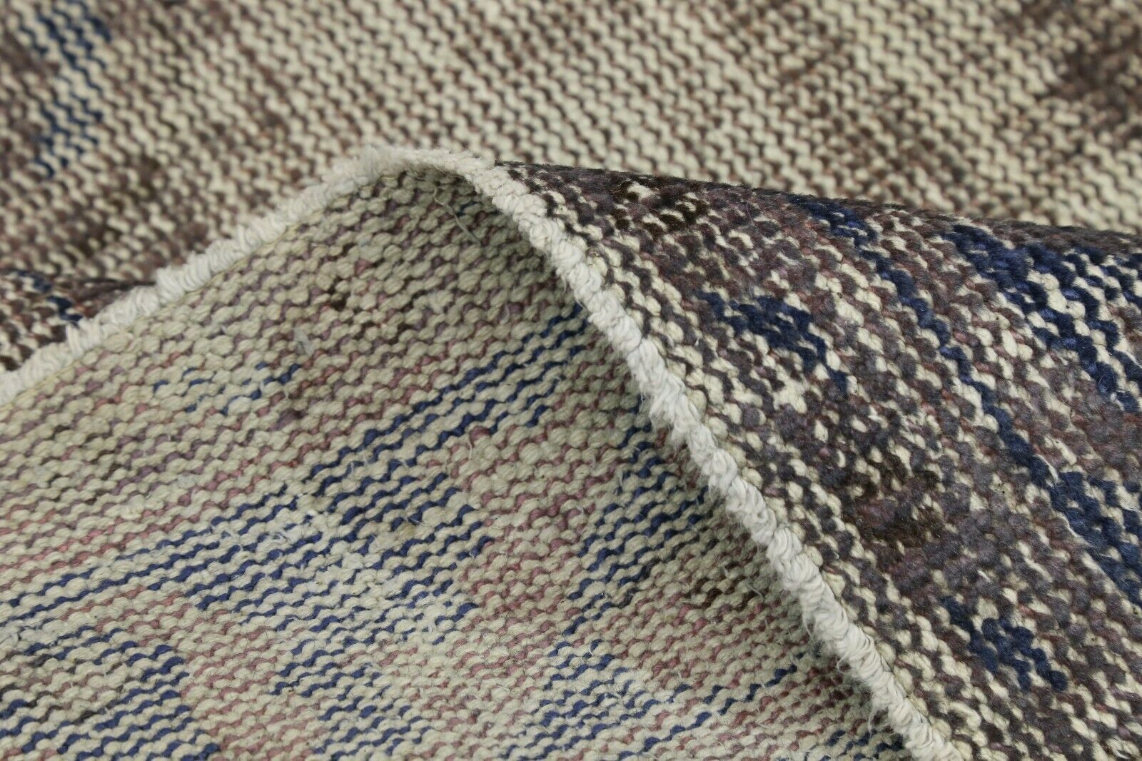 photo for sale 199x303 Cm Antique Turkish Distressed Oushak Rug Gray Hand Knotted Faded Modern 6'5x9'9 Ft