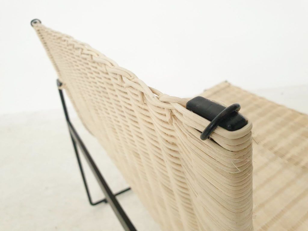 photo for sale Gregorio Vicente Cortes En Luis Onsurbe Rattanfauteuils Voor Metz And Co, Dutch Design 1961