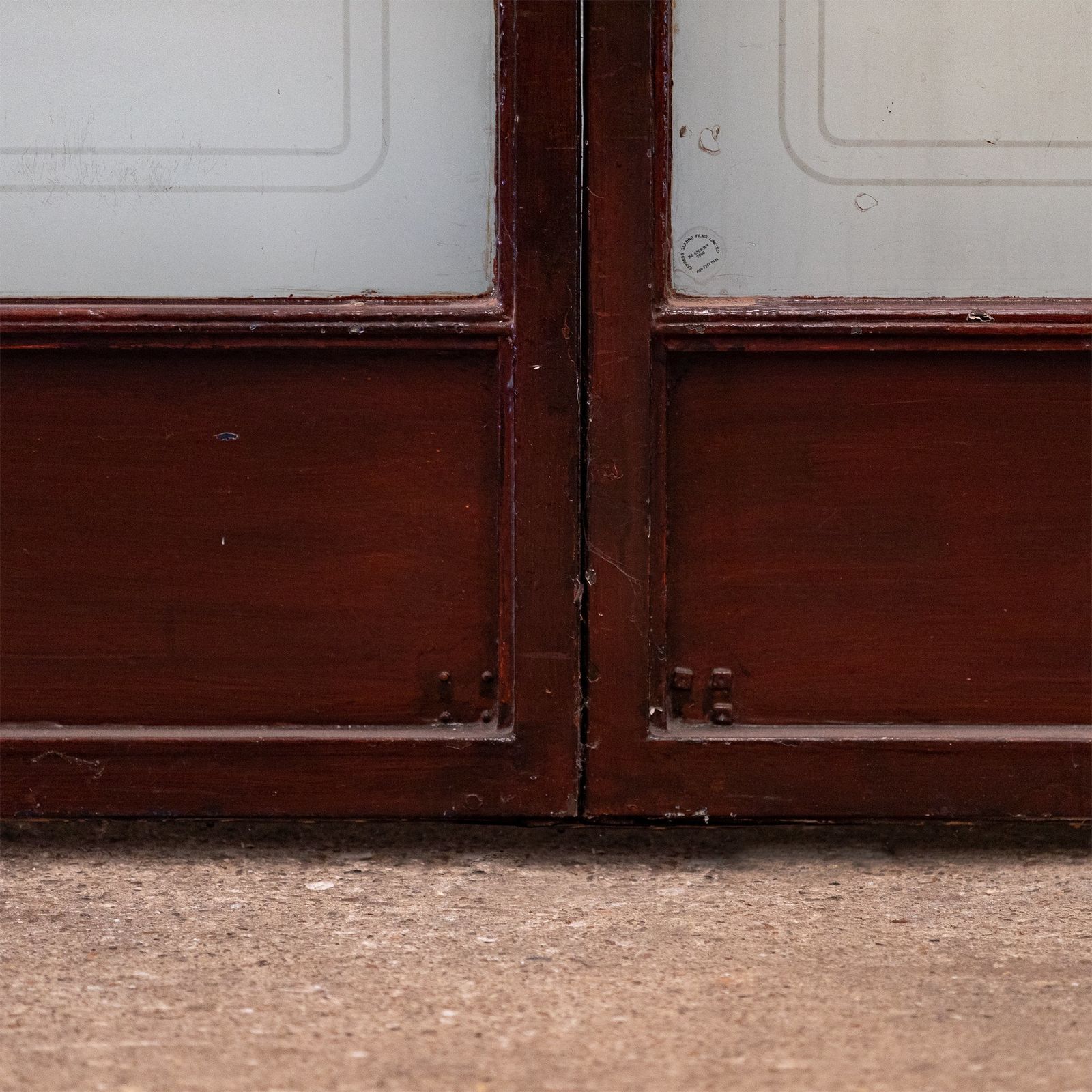 Reclaimed King Edward VII Royal Hospital Glazed Double Doors photo Home Fixtures