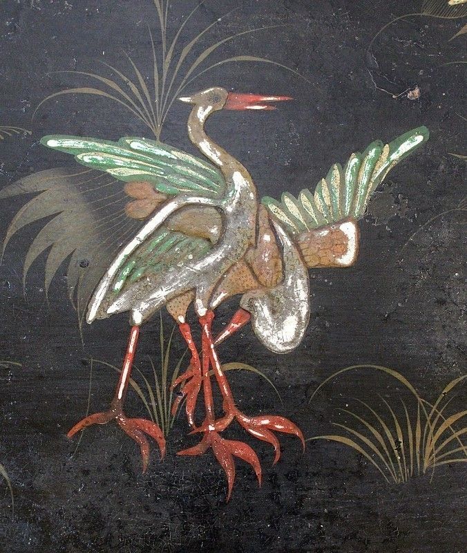 Little Worker In Blackened Wood And Asian Decor, Napoleon III Period  Nineteenth photo vinterior
