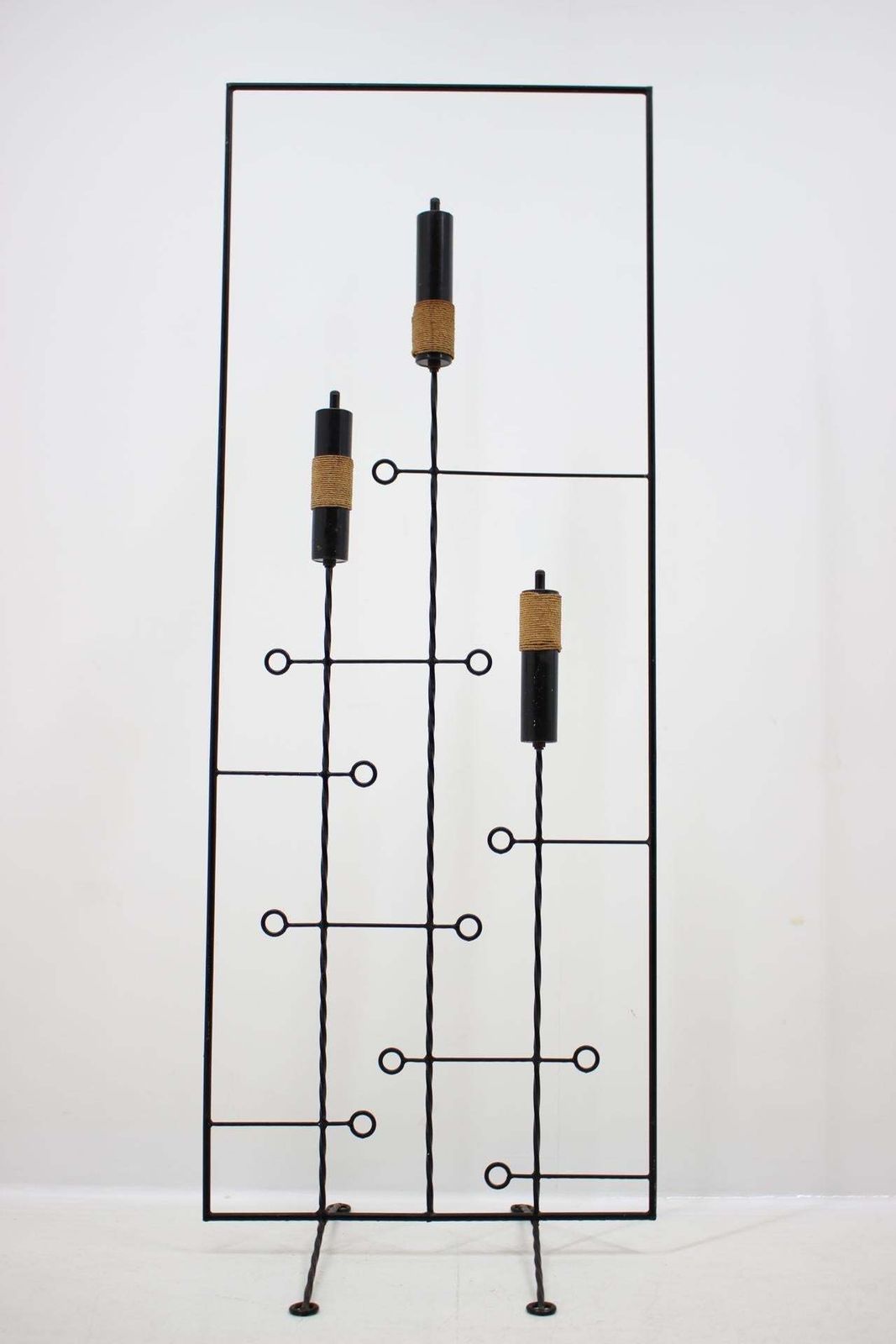 Mid Century Design Metal Room Divider / Wall   1960