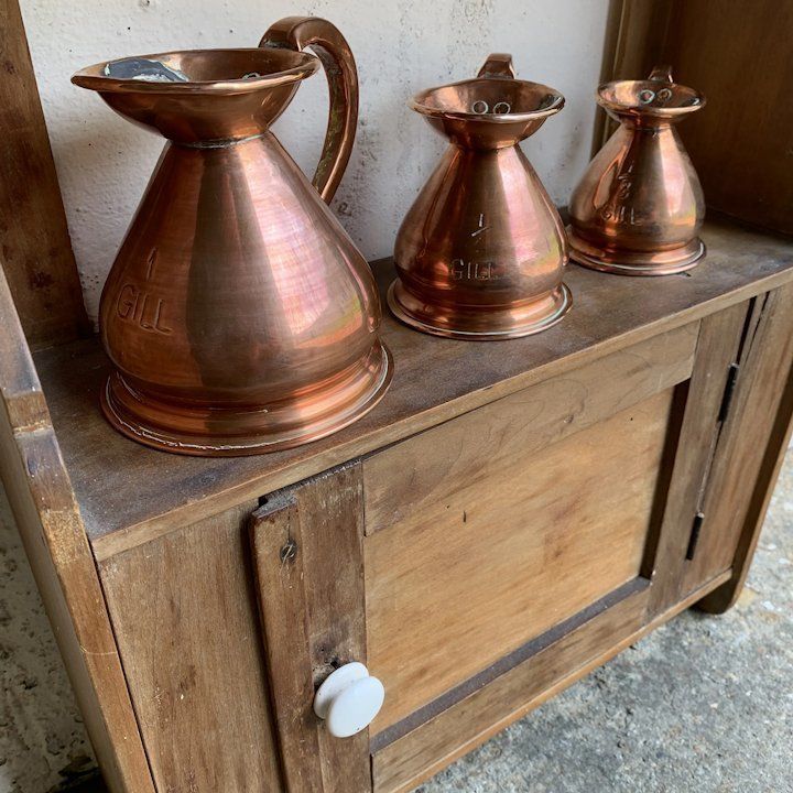 Antique Pine Kitchen Shelf photo vinterior