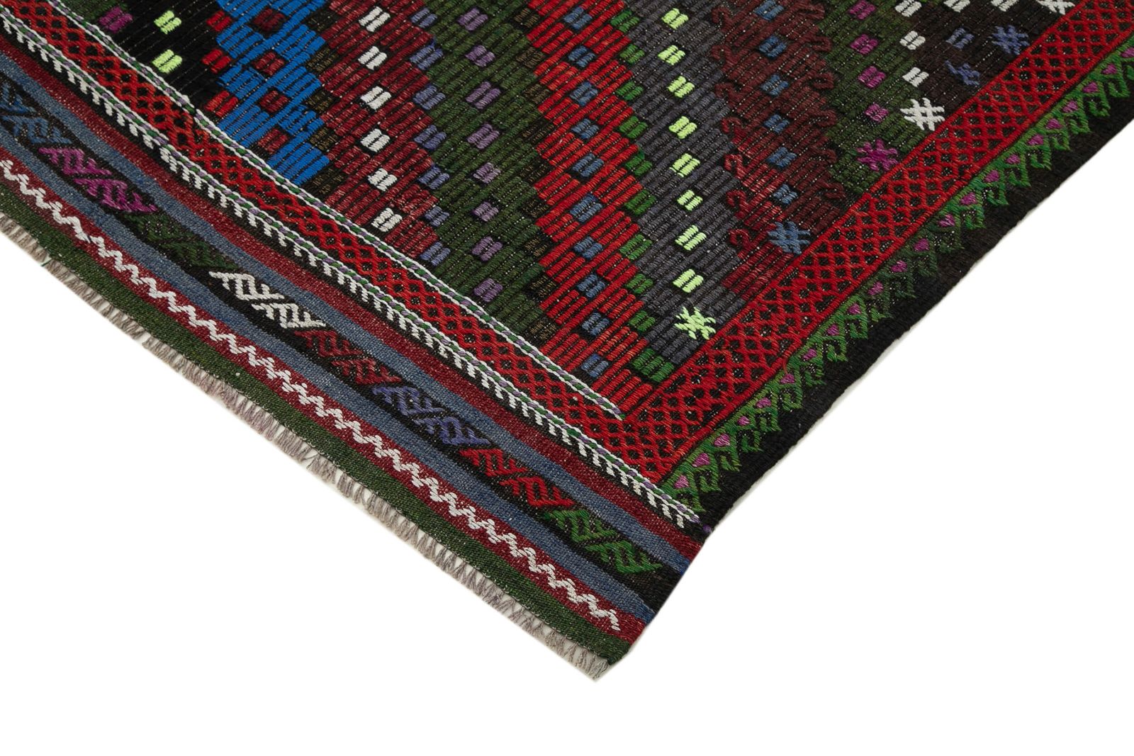 Antique Turkish Cecim Kilim 263 X 203 Sku 35721 photo 400.0