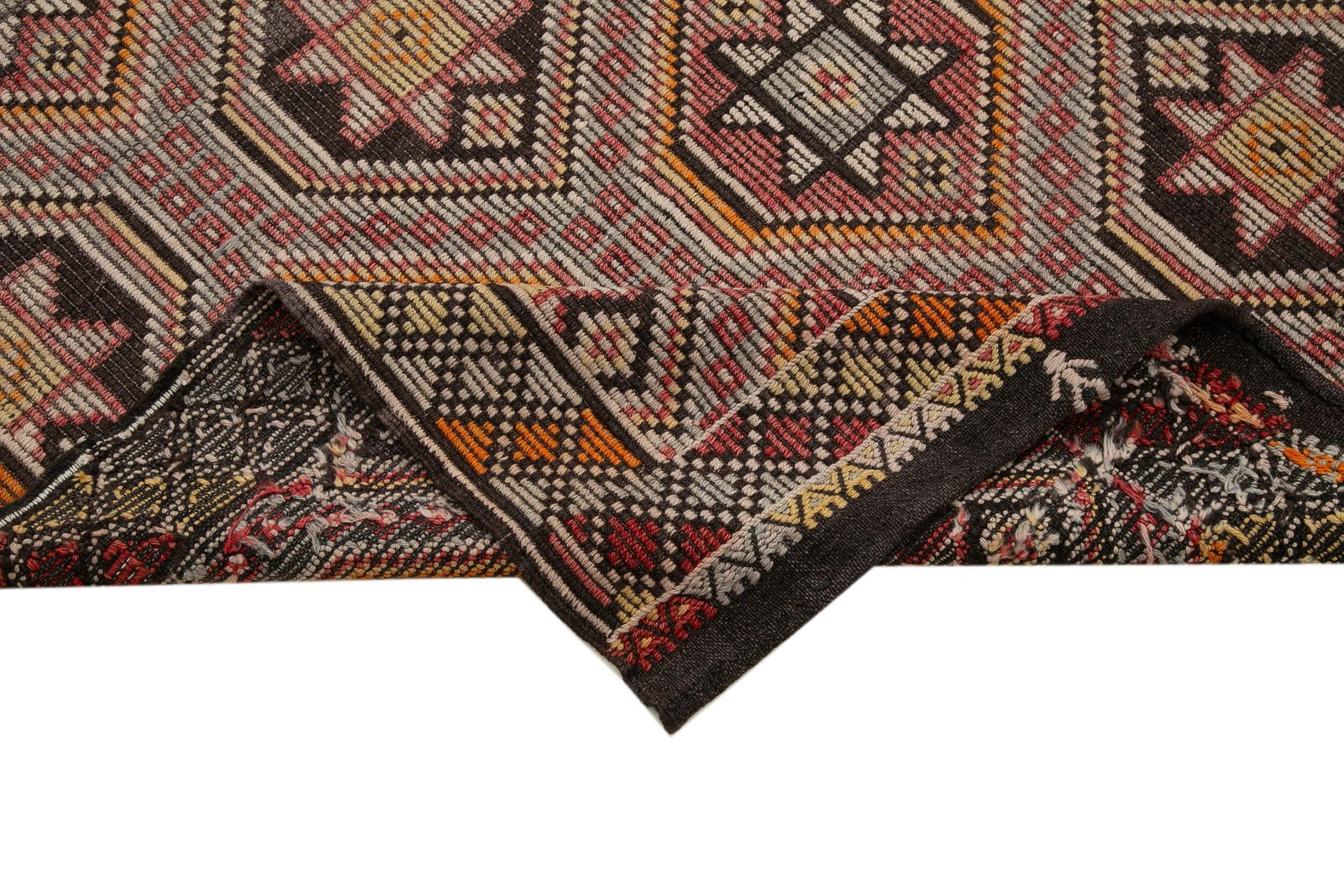 Antique Turkish Cecim Kilim 325 X 198 Sku 35556 photo 480.0