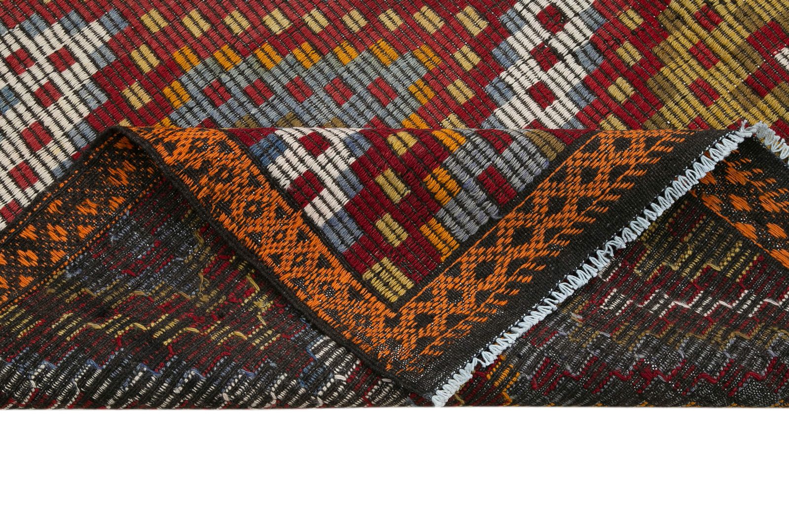 Antique Turkish Cecim Kilim 304 X 181 Sku 35664 photo Textiles
