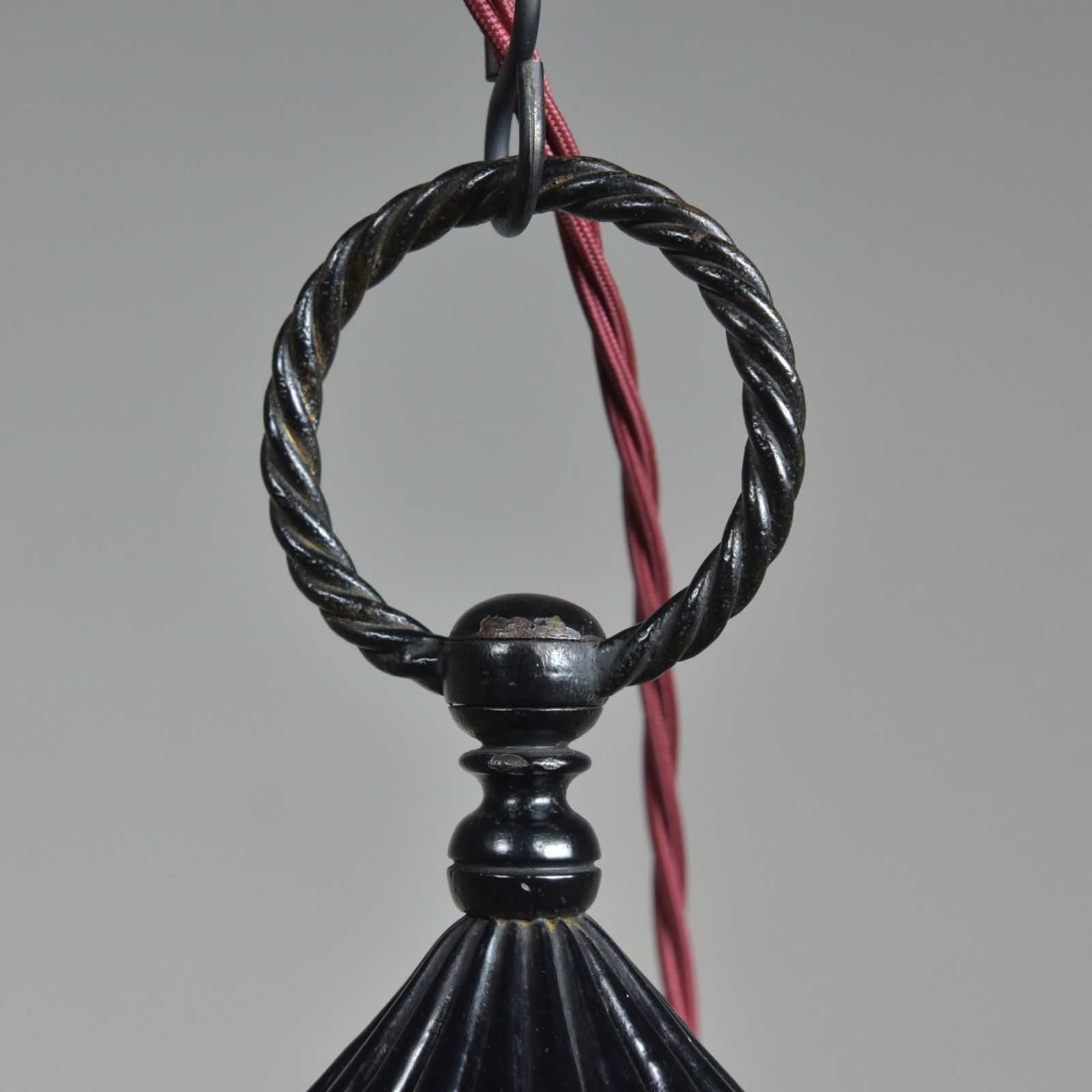 Victorian Bullseye Glazed Lantern photo furniture