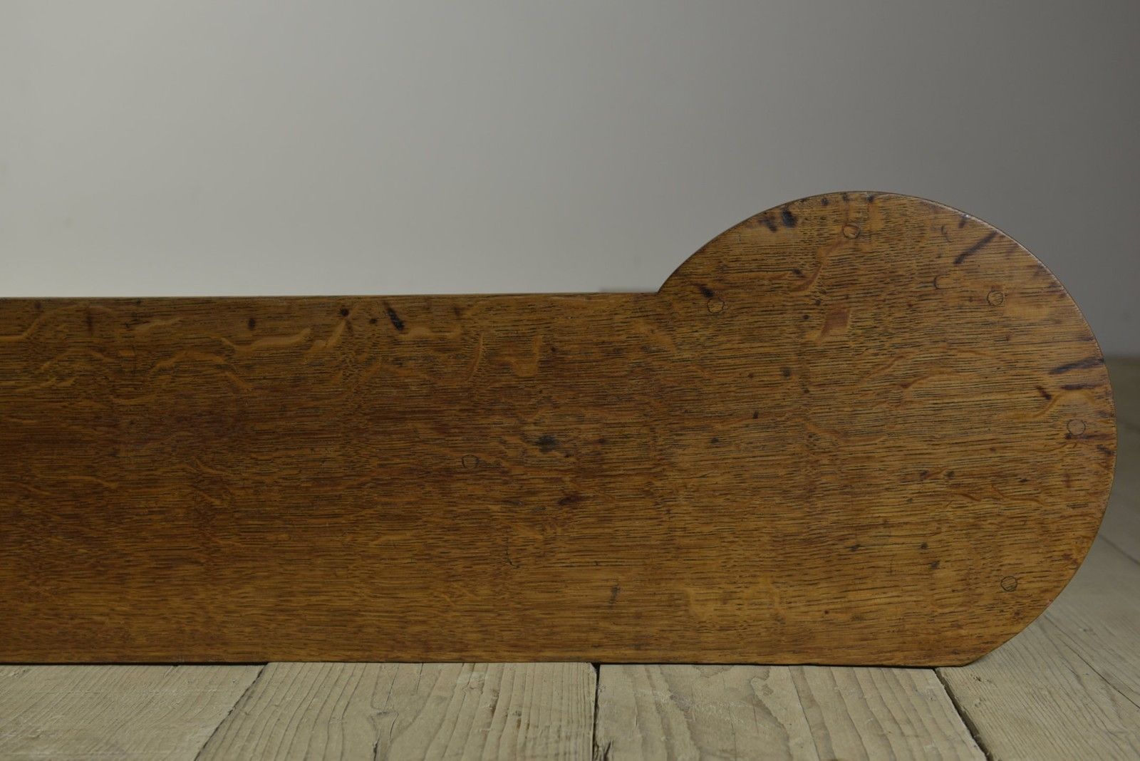 photo furniture Large Antique Oak Columned Fire Surround