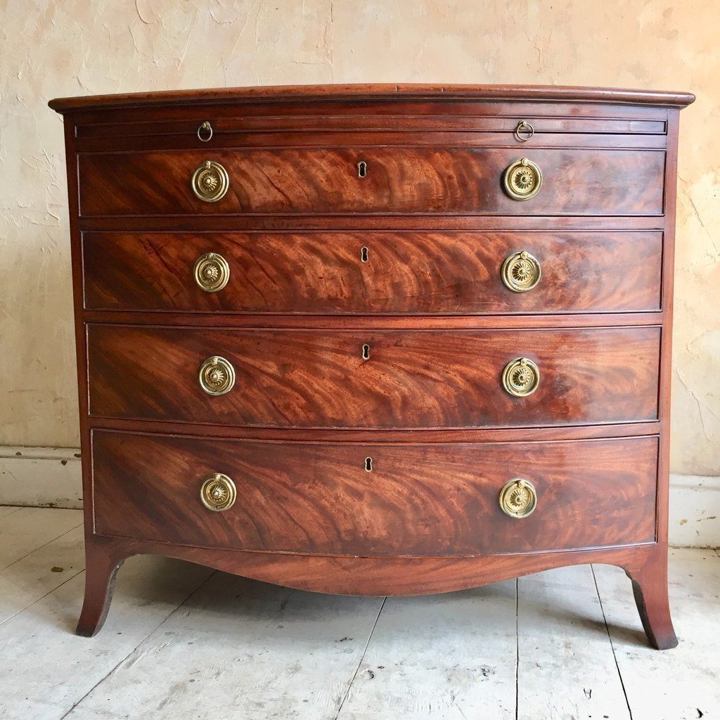 18th Century Mahogany Chest Of Drawers