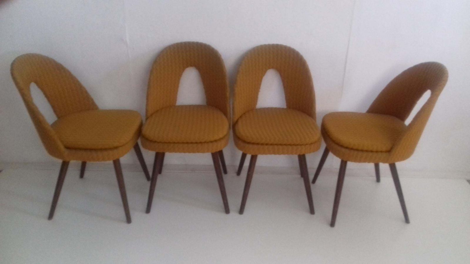 Set Of Four Design Dining Chairs Designed By Antonín šuman, 1960s