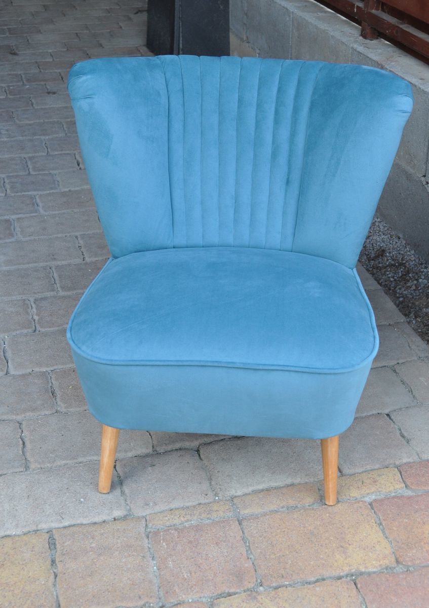 Blue Cocktail Chair, 1960s photo furniture