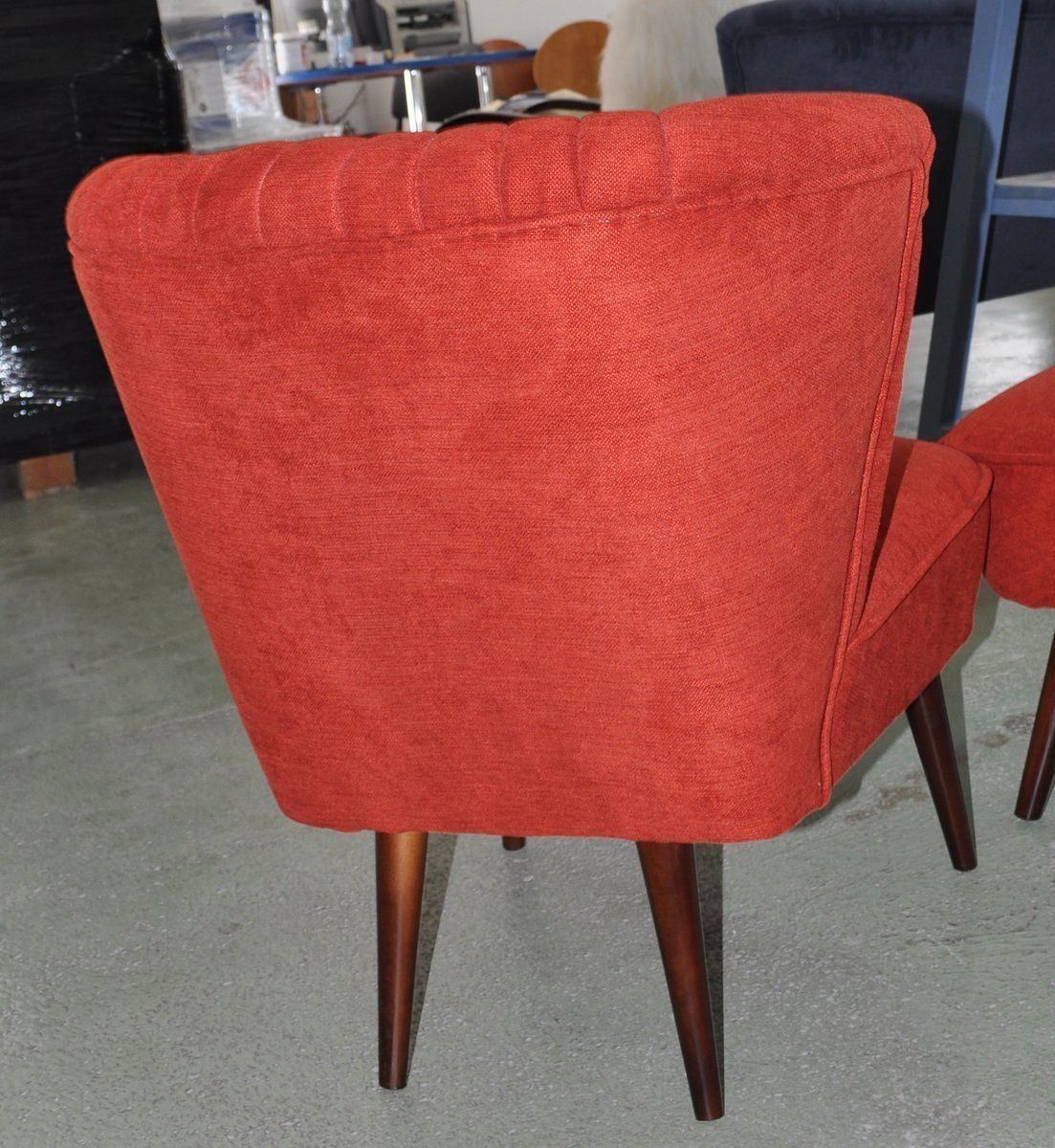Red Cocktail Chair, 1960s photo for sale