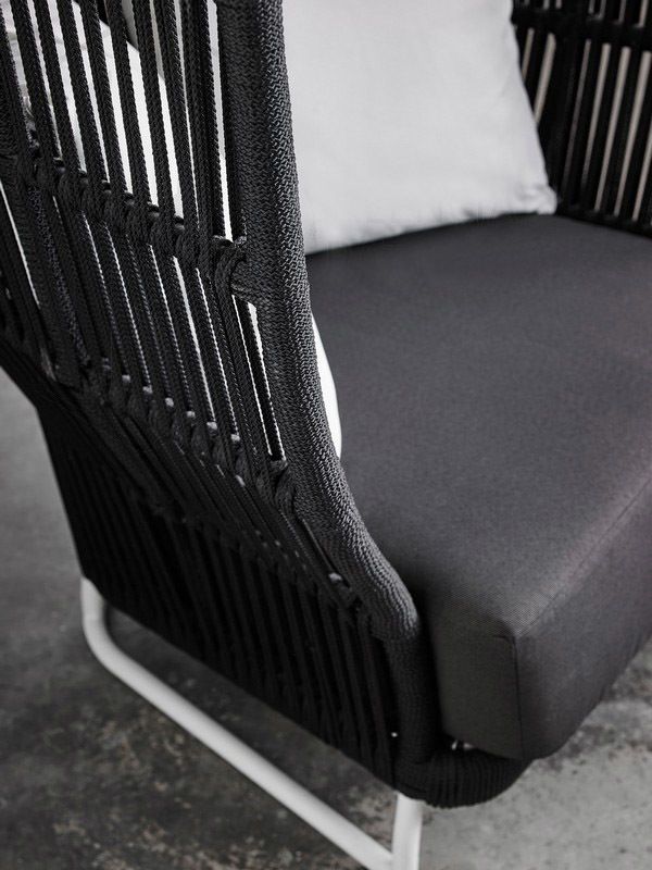 Design Fauteuil Met Hoge Rugleuning Voor Buiten photo for sale