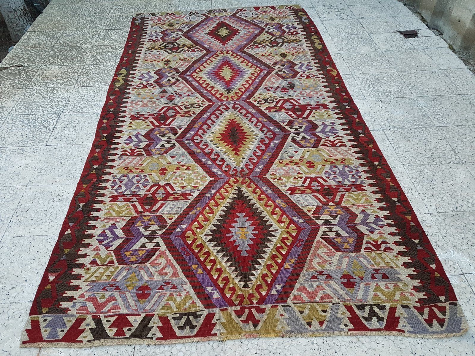 Kilim turc vintage, années 1970