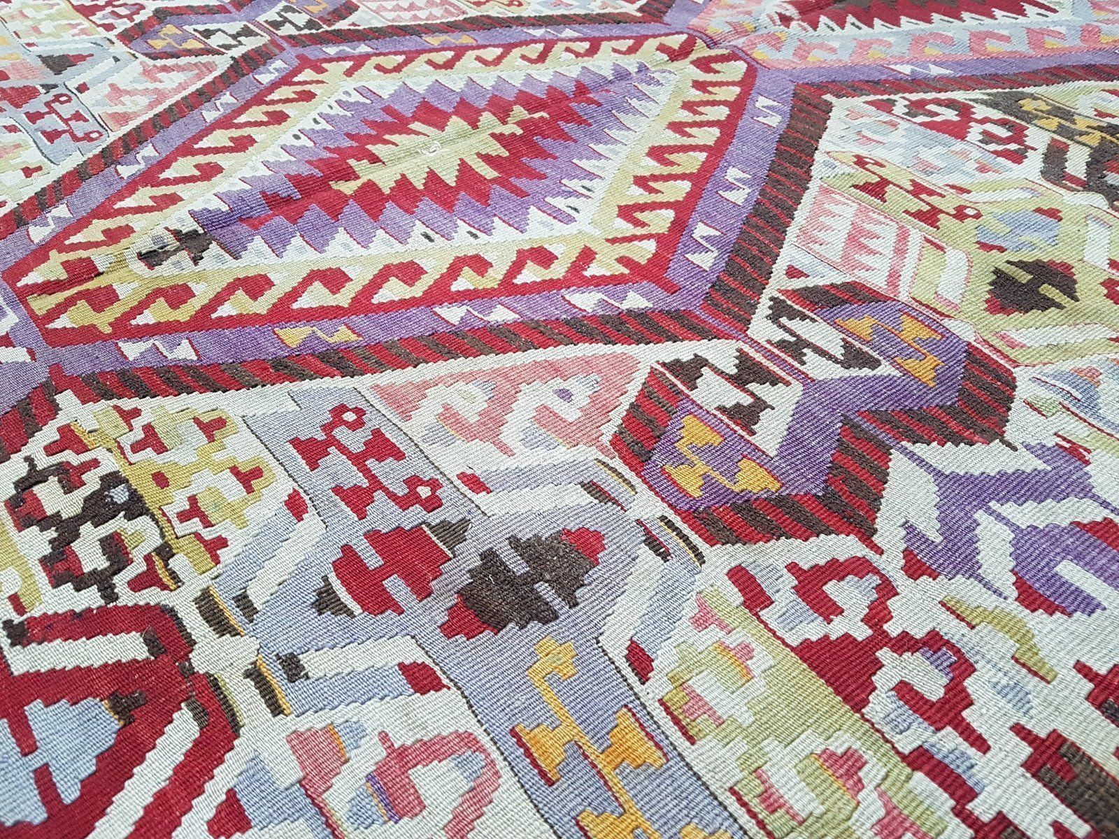 Kilim turc vintage, années 1970 photo vintage
