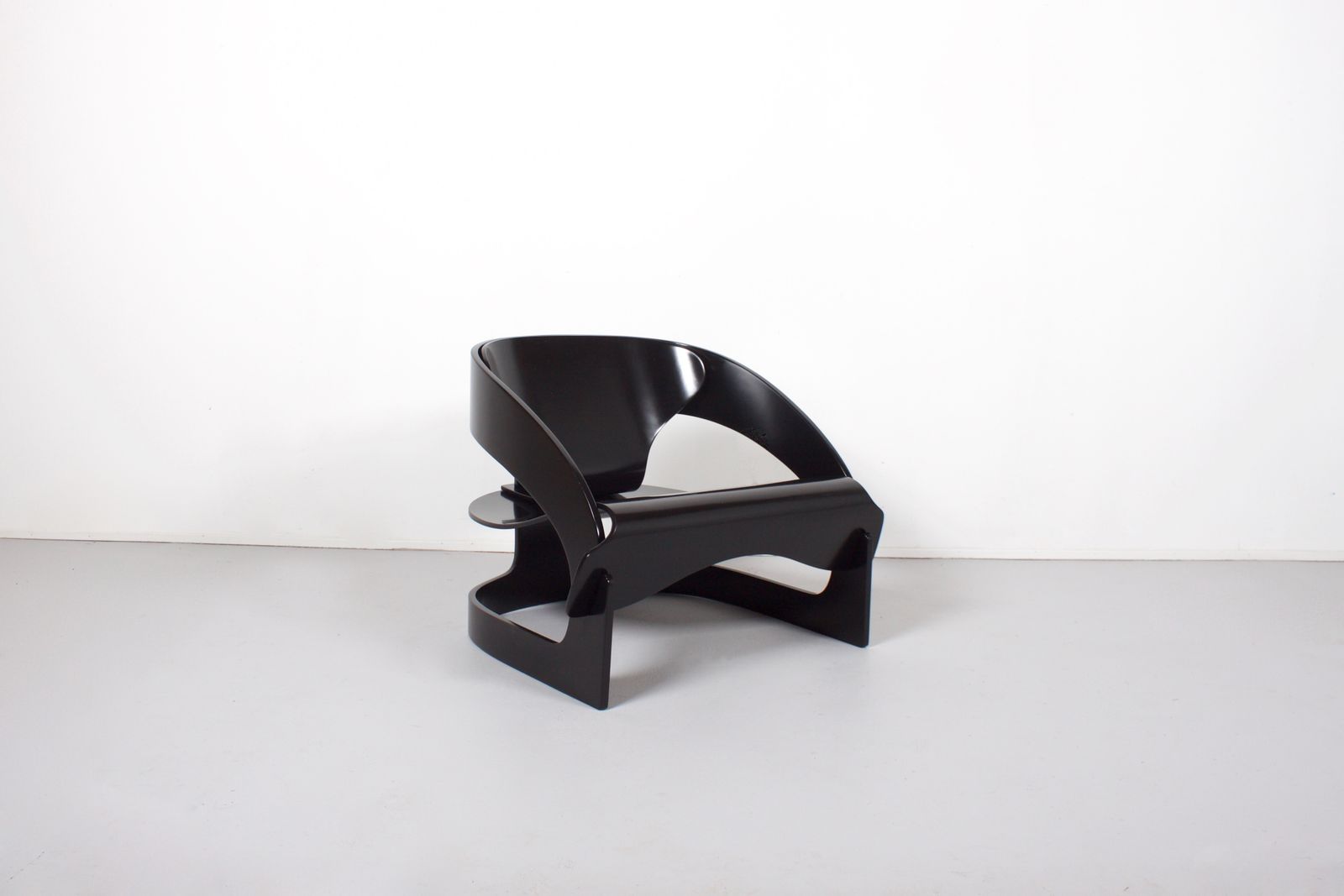 Joe Colombo Plywood 4801 Lounge Chair No 42, Kartell, 1960’s