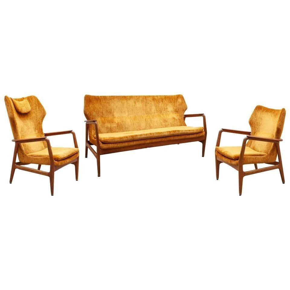 Livingroomset By Aksel Bender Madsen For Bovenkamp, 1952